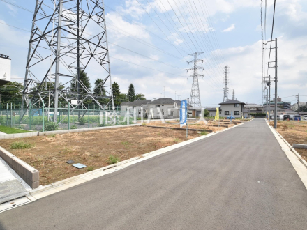 現場風景　【小平市小川町１丁目】 家族みんなで創る、楽しむ、自由設計分譲地！ ／撮影日2024/08/05