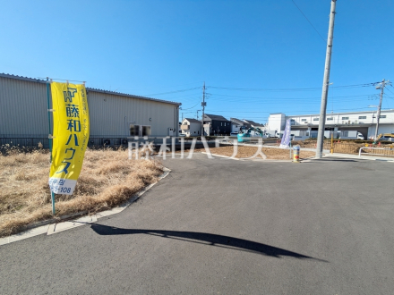 接道状況および現場風景　【府中市四谷６丁目】／撮影日2025/01/18