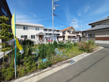 ≪1号地　現地写真≫ 見学はしたいけど、なかなか時間が取れない・・・そんな方に出勤前や仕事終わりにマイホームを見学できるサポートをいたします。【府中市四谷６丁目】 ／撮影日2025/06/06