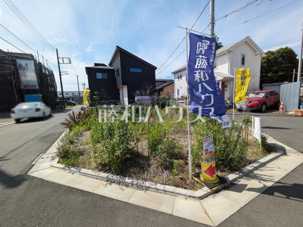 ≪1号地　現地写真≫ぜひ実物をご覧いただきたく思います。喜んでご案内いたしますのでお気軽にお問合せ下さい。【府中市四谷６丁目】／撮影日2025/06/06