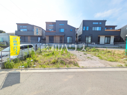 4号地　現地写真　我が家に合った暮らしを追及できるフリープランの建築条件付き土地で、夢のマイホームを建築してみませんか？ 　【昭島市緑町２丁目】／撮影日2025/07/03