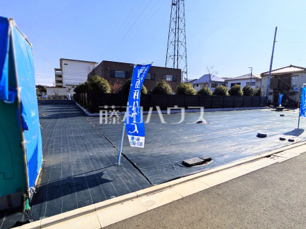 11号地　現地写真　【三鷹市上連雀６丁目】理想の暮らしを実現する為にはどんな間取りが良いか。希望を叶える為に参考プランをご用意しておりますので、是非お役立て下さい。／撮影日2025/02/01