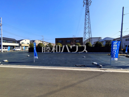 12号地　現地写真　【三鷹市上連雀６丁目】我が家に合った暮らしを追及できるセミオーダー型住宅で、夢のマイホームを建築してみませんか？／撮影日2025/02/01