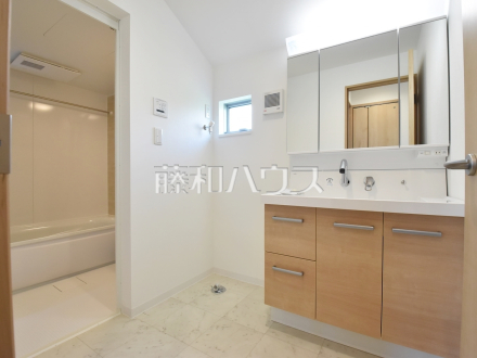 1号棟　洗面室　【東村山市廻田町２丁目】／撮影日2024/09/12