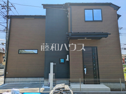 19号棟　外観　【昭島市拝島町５丁目】「スタイリッシュな外観」「シンプルな空間」を併せ持つ新邸です。洗練されたデザインが、日々の暮らしを鮮やかに演出します。／撮影日2024/07/05