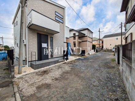 接道状況および現場風景　【東久留米市幸町４丁目】／撮影日2024/10/25