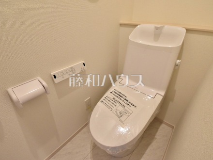 25号棟　モデル棟　トイレ　【清瀬市竹丘３丁目】／撮影日2024/06/14