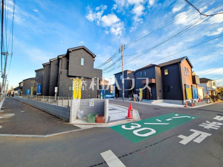 現場風景　【清瀬市竹丘３丁目】 平日のご案内も可能です。まずはお気軽にお問合せ下さいませ。 ／撮影日2025/02/06