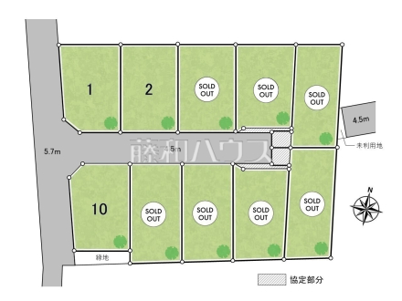 全体区画図　【東久留米市中央町５丁目】 周辺環境はもちろん、日当たりや設備仕様など、実際に行ってみないと分からないことも多くございます。営業担当がご案内いたしますので、お気軽にお問い合わせください。