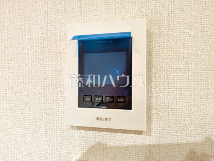 10号棟　TVモニター付インターフォン　【東久留米市中央町５丁目】　防犯に役立つTVモニター付インターフォン
／撮影日2024/12/05
