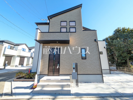 10号棟　外観　【東久留米市中央町５丁目】
建物完成済のため、いつでもご内覧可能です。　／撮影日2024/12/17