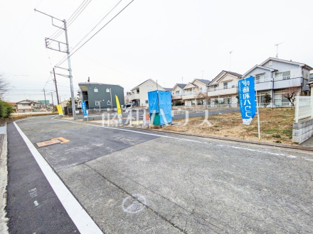 接道状況および現場風景　【日野市万願寺３丁目】／撮影日2025/02/01