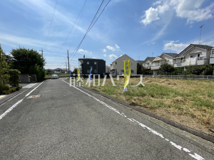 接道状況および現場風景　【日野市万願寺３丁目】／撮影日2024/08/11