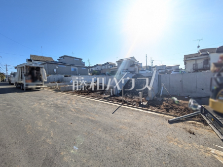 接道状況および現場風景　【東村山市諏訪町１丁目】／撮影日2024/11/28