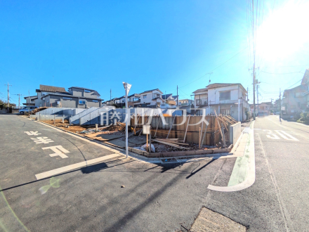 接道状況および現場風景　【東村山市諏訪町１丁目】／撮影日2024/12/16