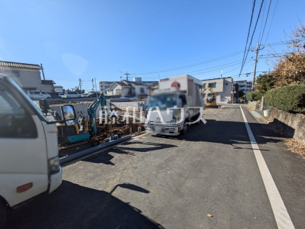 接道状況および現場風景　【東村山市諏訪町１丁目】／撮影日2024/11/28