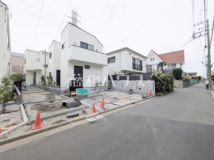 接道状況および現場風景　【三鷹市深大寺２丁目】／撮影日2025/05/26