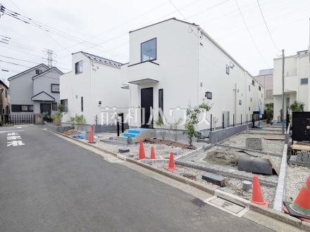 接道状況および現場風景　【三鷹市深大寺２丁目】／撮影日2025/05/26