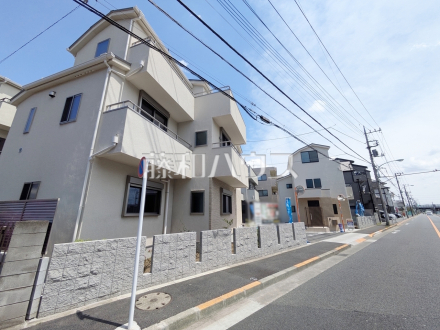 接道状況および現場風景　【三鷹市北野３丁目】／撮影日2025/05/01