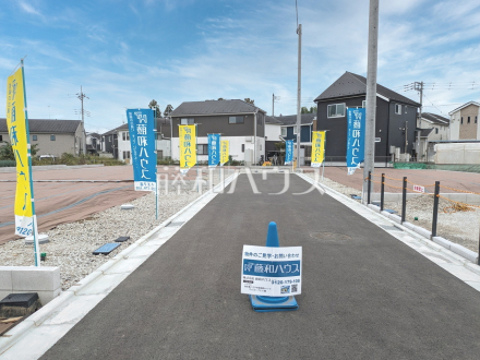 接道状況および現場風景　【八王子市楢原町】／撮影日2024/10/26