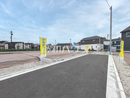 接道状況および現場風景　【八王子市楢原町】／撮影日2024/10/26