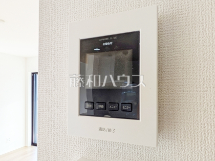 8号棟　TVモニター付きインターホン　【和光市南１丁目】／撮影日2024/11/28