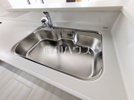 2号棟　浄水器一体型水栓　【府中市住吉町３丁目】
　いつでもおいしいお水が飲める浄水器一体型水栓も完備　／撮影日2024/11/11