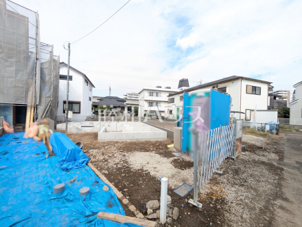 E号棟　外観　【国立市西１丁目】ここに住む方を想像して、着々と建築しております！　／撮影日2024/10/24