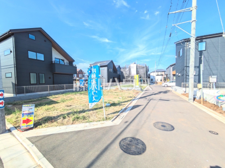 6号地　現地写真　【東村山市恩多町５丁目】　理想の暮らしを追及できる建築条件付き土地／撮影日2025/08/29