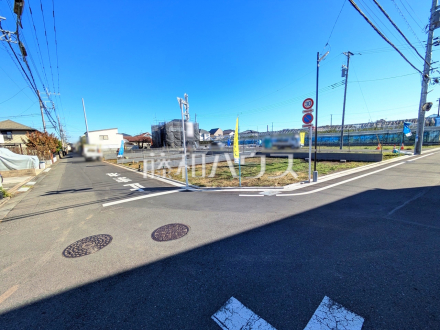 接道状況および現場風景　【東村山市恩多町５丁目】／撮影日2024/11/28