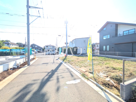 接道状況および現場風景　【東村山市恩多町５丁目】／撮影日2025/08/29