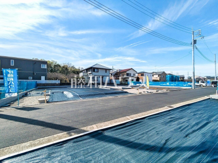 現場風景　【立川市西砂町３丁目】 我が家に合った暮らしを追及できるフリープランの建築条件付き土地で、夢のマイホームを建築してみませんか？ ／撮影日2024/04/13