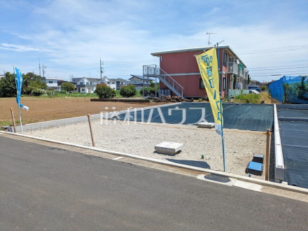 9号地　現地写真　【立川市西砂町３丁目】 我が家に合った暮らしを追及できるフリープランの建築条件付き土地で、夢のマイホームを建築してみませんか？ ／撮影日2024/07/29