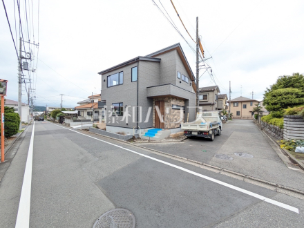 接道状況および現場風景　【昭島市緑町２丁目】／撮影日2025/05/12
