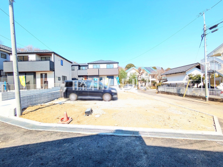 4号地　現地写真　【日野市大字日野】思い描くライフスタイルを自由にカタチにする自由設計分譲地／撮影日2025/03/01