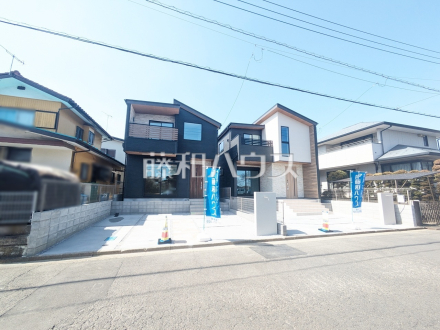 スタイリッシュな外観に仕上がっております。　【所沢市大字下安松】／撮影日2025/03/14