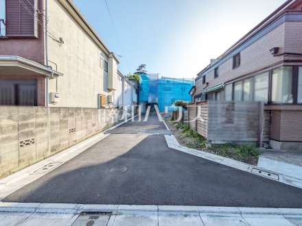 接道状況および現場風景　【練馬区東大泉２丁目】／撮影日2025/05/03