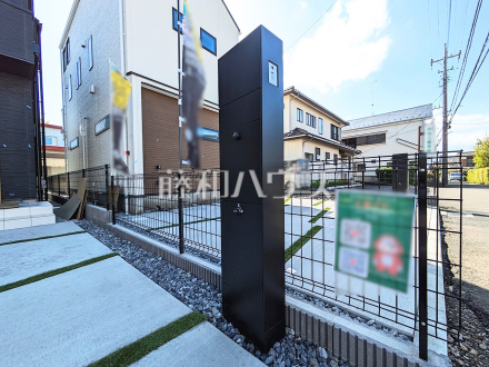 1号棟　外観　見学はしたいけど、なかなか時間が取れない・・・そんな方に出勤前や仕事終わりにマイホームを見学できるサポートをいたします。【立川市砂川町３丁目】／撮影日2025/02/24