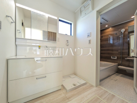 2号棟　洗面室　【立川市砂川町３丁目】／撮影日2025/03/14