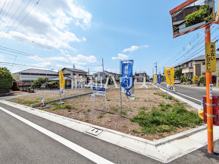 1号地　現地写真　【国分寺市内藤２丁目】ハウスメーカーからプランまでフルオーダーで自由にマイホームがつくれる、建築条件のない宅地分譲です。／撮影日2025/05/05