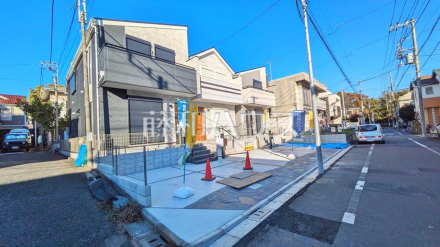 接道状況および現場風景　【国立市中２丁目】／撮影日2024/11/28