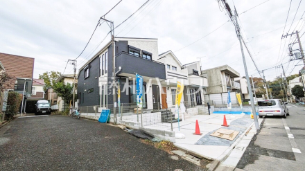 接道状況および現場風景　【国立市中２丁目】／撮影日2024/11/15