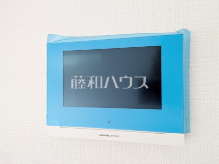 3号棟　TVモニター付インターフォン　【国立市中２丁目】　防犯に役立つTVモニター付インターフォン
／撮影日2024/10/28
