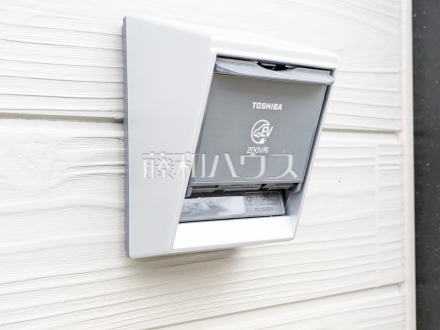 3号棟　 EV充電専用コンセント　【国立市中２丁目】　日々の生活を豊かに、暮らしを心地良くする先進の設備　／撮影日2024/10/28