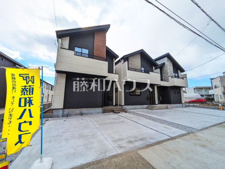 ≪現場風景≫堂々完成、いつでもご内覧いただけます！ぜひ実物をご覧いただきたく思います。喜んでご案内いたしますのでお気軽にお問合せ下さい。　　【調布市飛田給３丁目】
／撮影日2025/02/07
