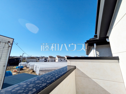 2号棟　バルコニー眺望　【調布市飛田給３丁目】／撮影日2025/01/26