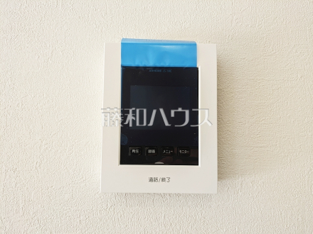 3号棟　TVモニター付インターフォン　【調布市飛田給３丁目】　防犯に役立つTVモニター付インターフォン
／撮影日2025/02/07
