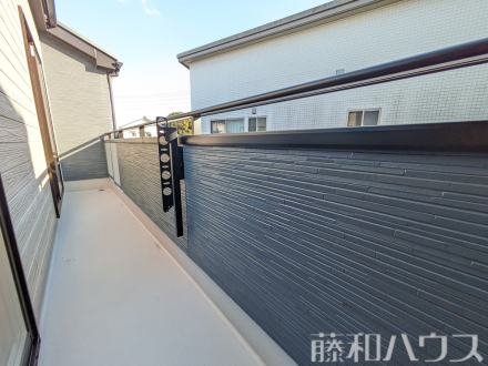 2号棟　バルコニー　【春日井市気噴町１丁目】／撮影日2025/01/19