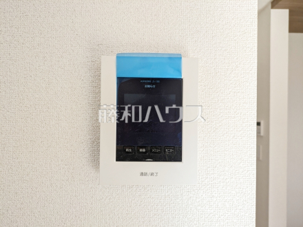3号棟　TVモニター付インターフォン　　【調布市深大寺北町７丁目】
　防犯に役立つTVモニター付インターフォン　／撮影日2025/01/19
