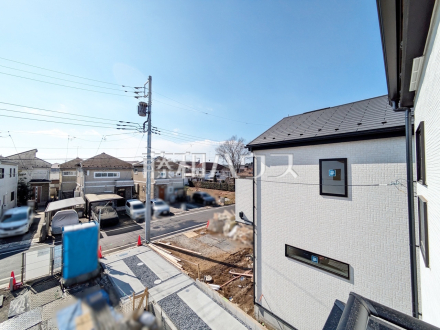 10号棟　バルコニー　眺望【調布市深大寺北町７丁目】／撮影日2025/02/17